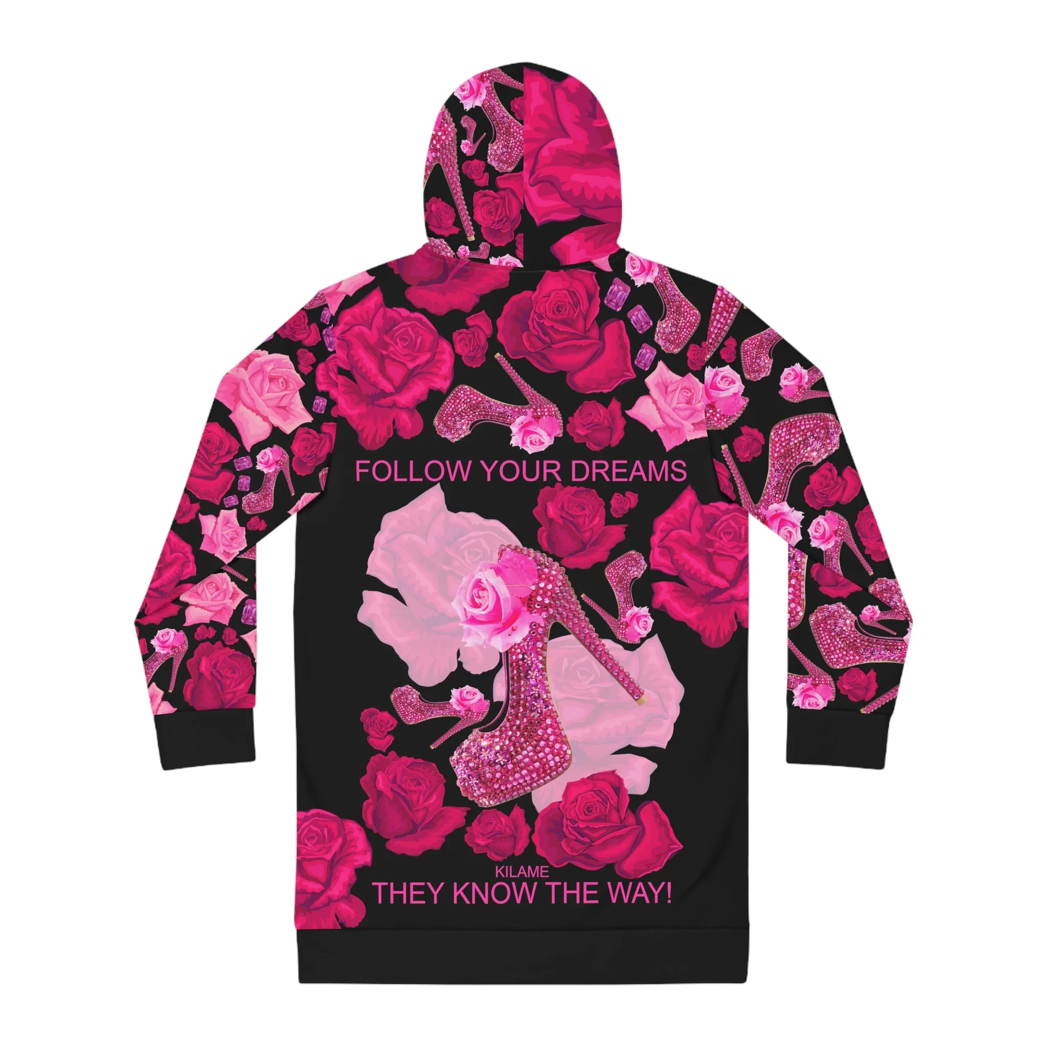 Women's Hoodie Dress 'Desiderio'
