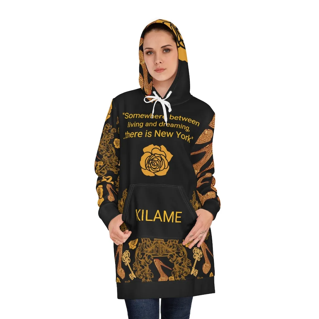 Women's Hoodie Dress 'There is New York'
