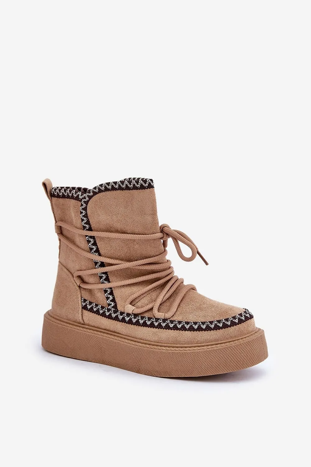 Women's platform warm snow boots