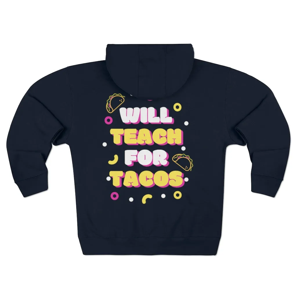 Women's "Tacos" Full Zip Hoodie