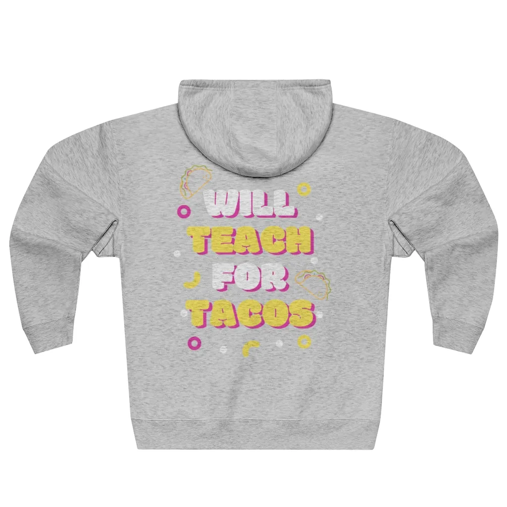 Women's "Tacos" Full Zip Hoodie