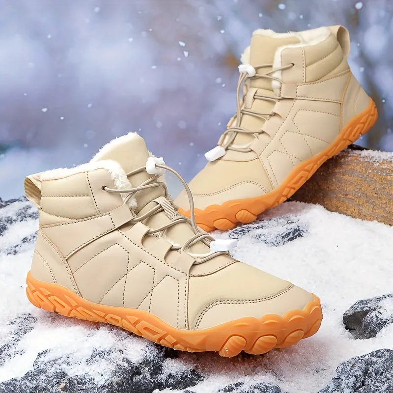Women's Winter Warm Snow Boots - Non-Slip, Durable Hiking Shoes