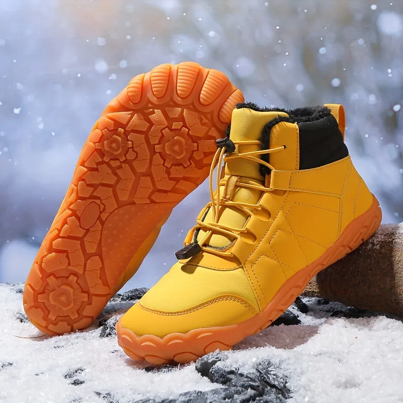 Women's Winter Warm Snow Boots - Non-Slip, Durable Hiking Shoes