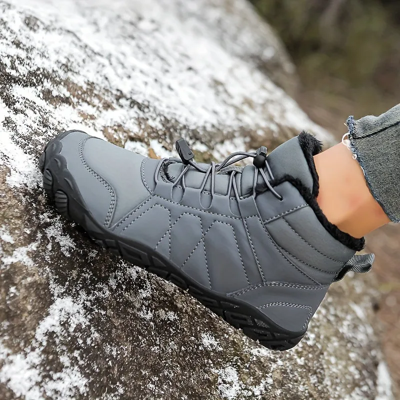 Women's Winter Warm Snow Boots - Non-Slip, Durable Hiking Shoes