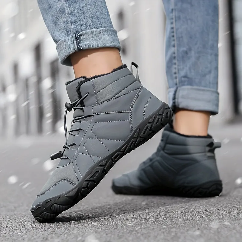 Women's Winter Warm Snow Boots - Non-Slip, Durable Hiking Shoes