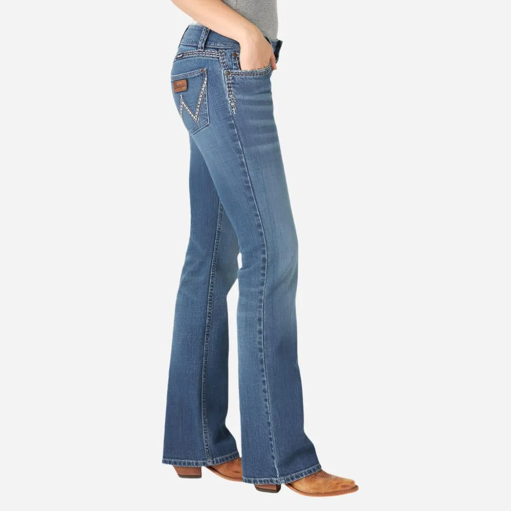 Wrangler Sadie Low Rise Boot Cut Jeans