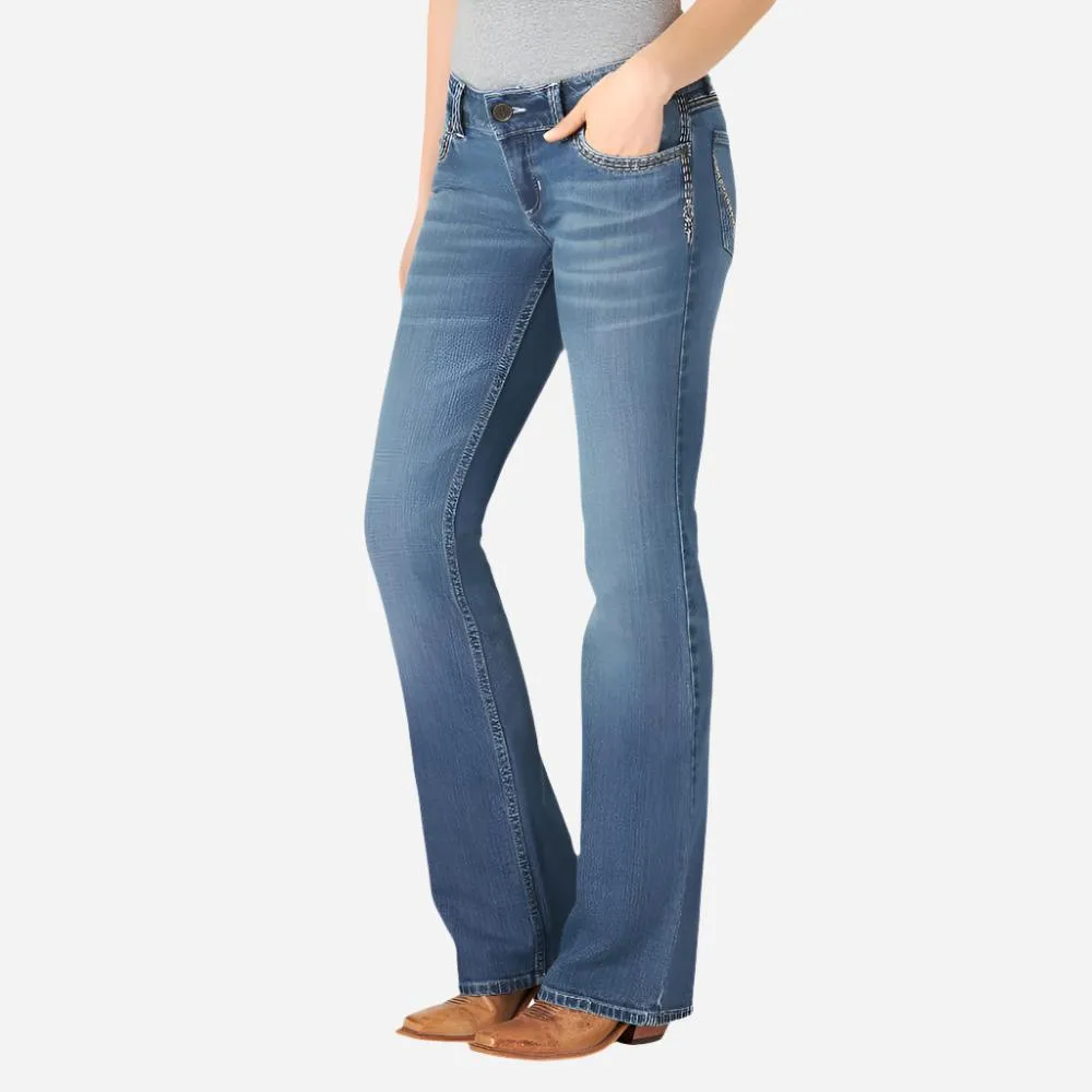 Wrangler Sadie Low Rise Boot Cut Jeans