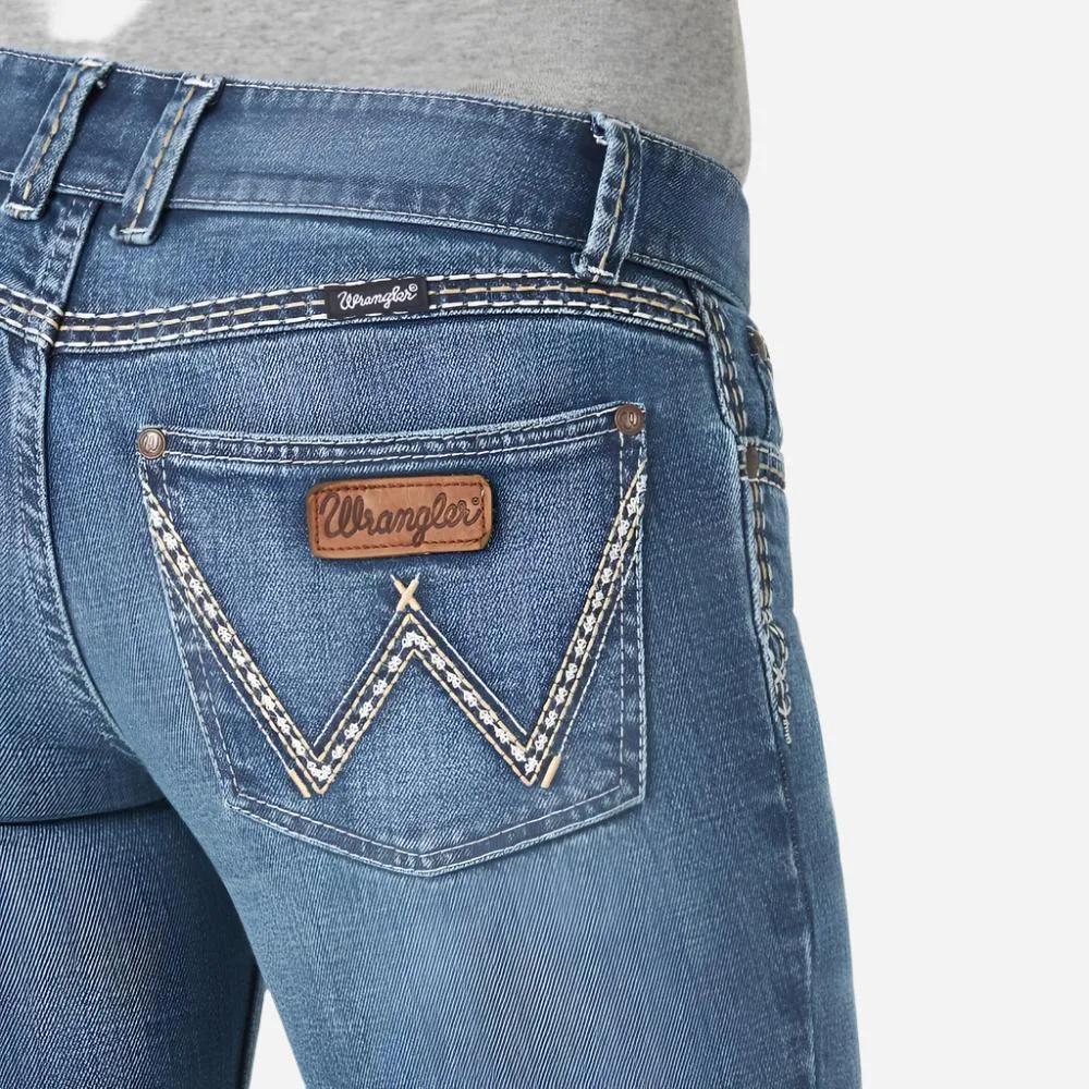 Wrangler Sadie Low Rise Boot Cut Jeans
