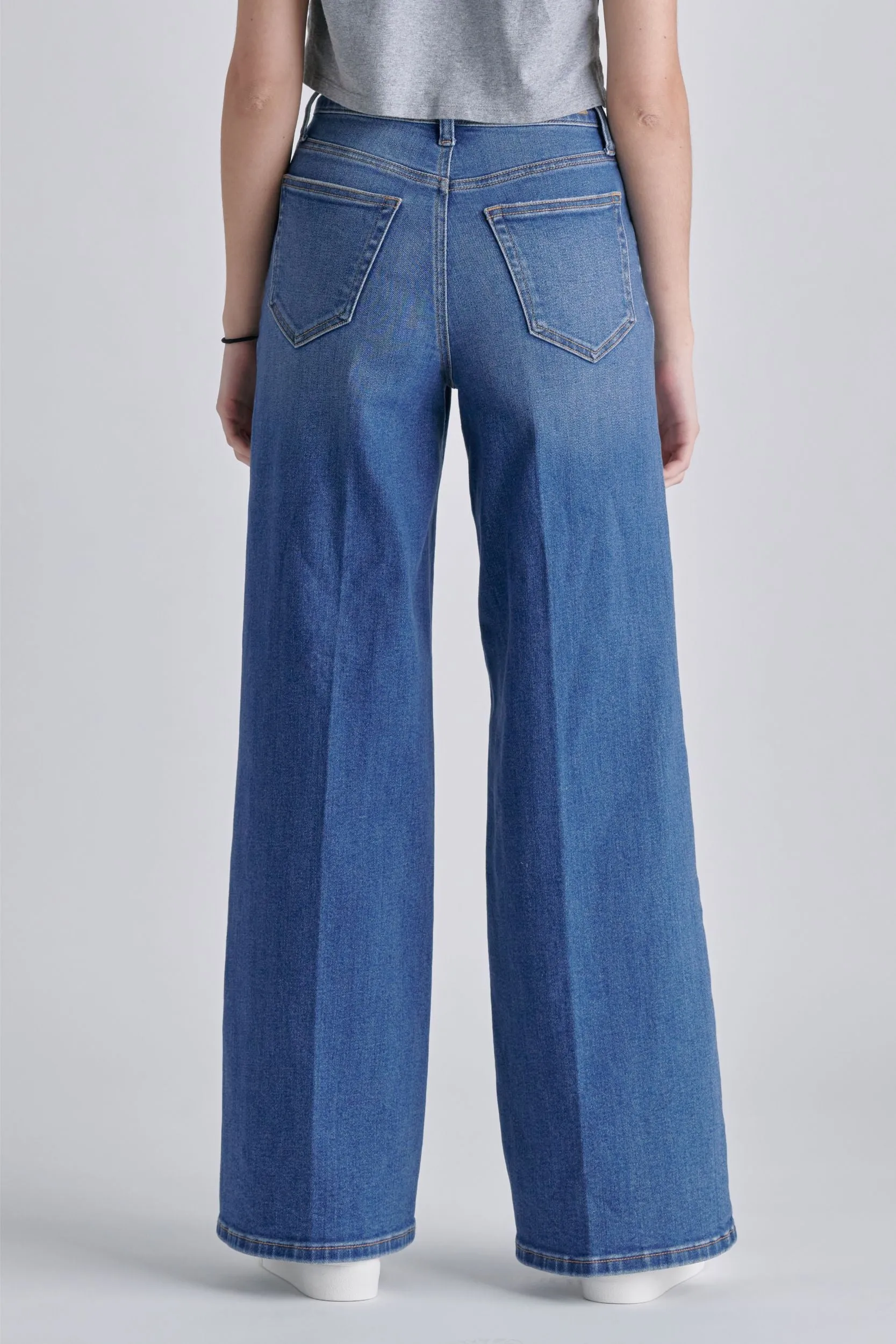WV97320M HIGH RISE WIDE LEG JEANS