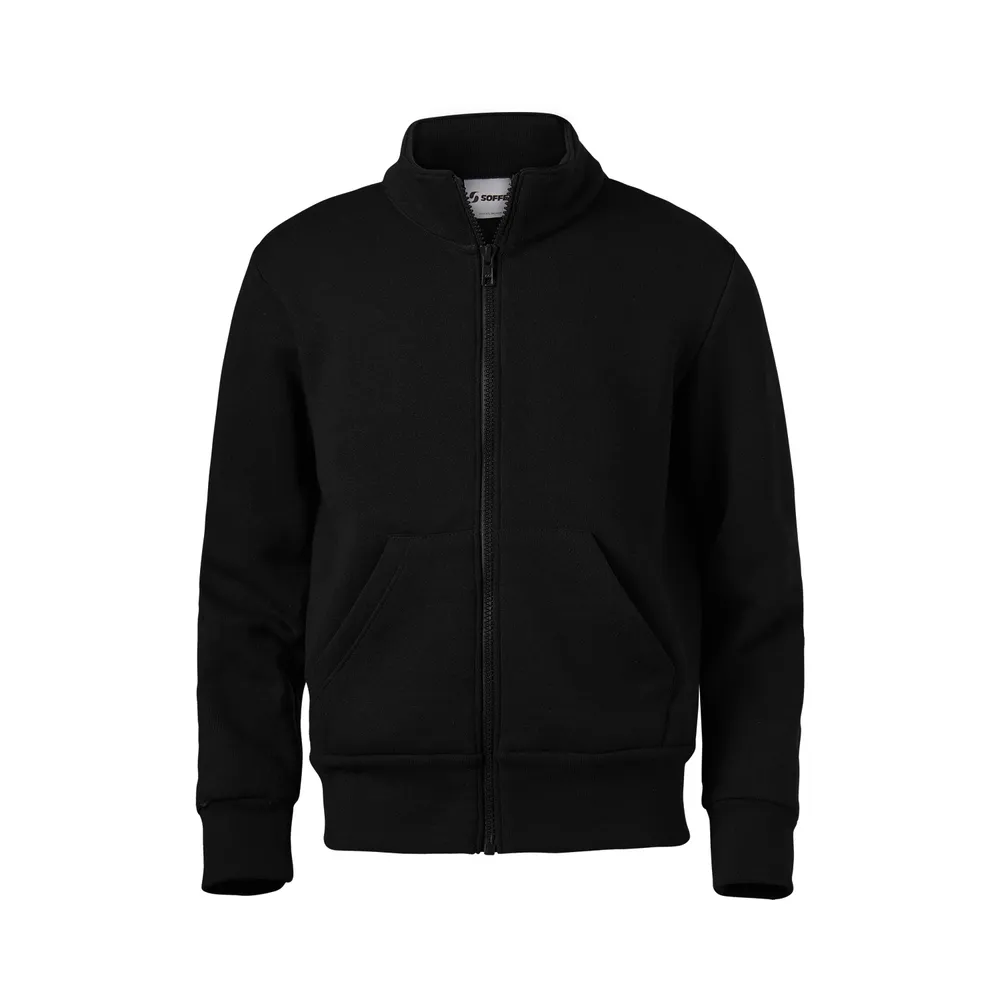 Youth Full Zip Mock Neck Sweatshirt
