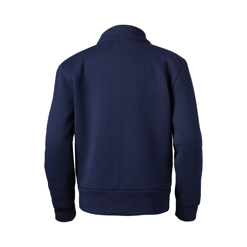 Youth Full Zip Mock Neck Sweatshirt