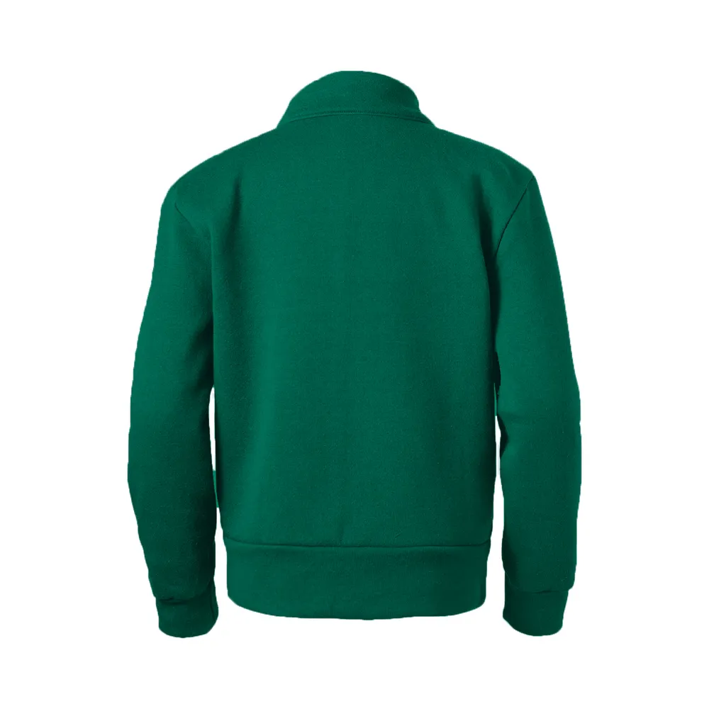 Youth Full Zip Mock Neck Sweatshirt