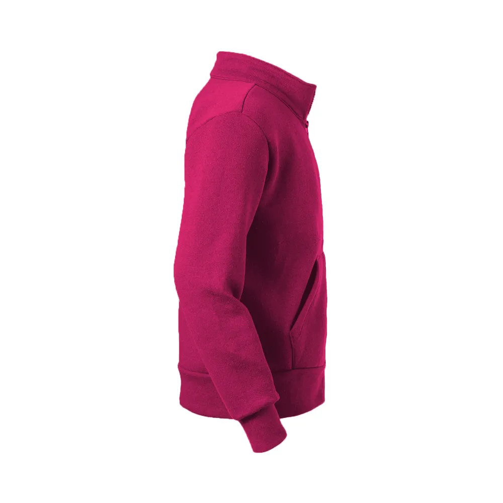 Youth Full Zip Mock Neck Sweatshirt