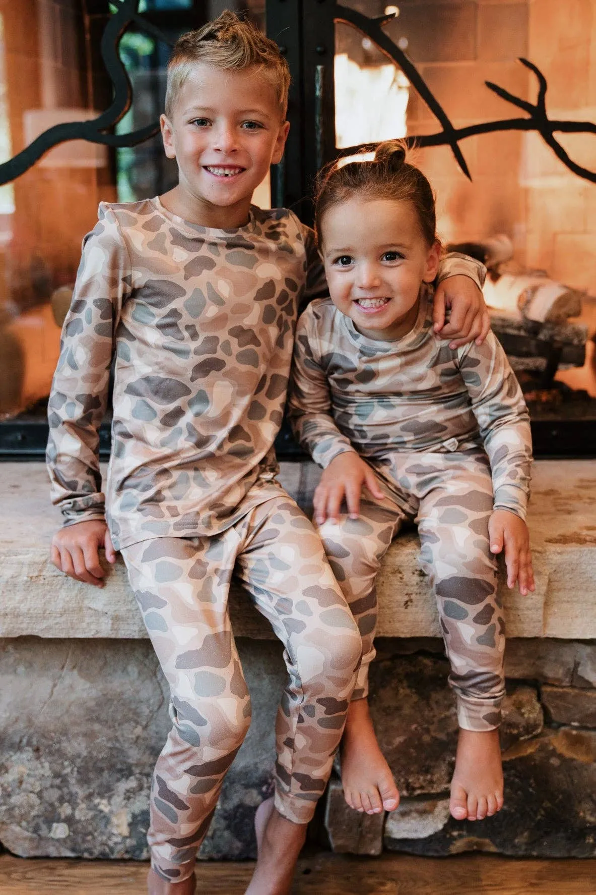 Youth - Pajama Set - Pintail Camo