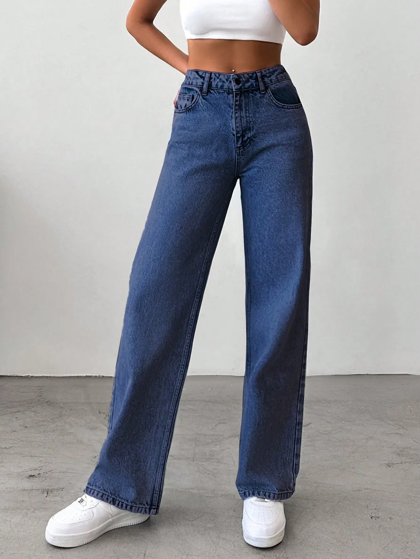 Zenfit High-Rise Straight Denim