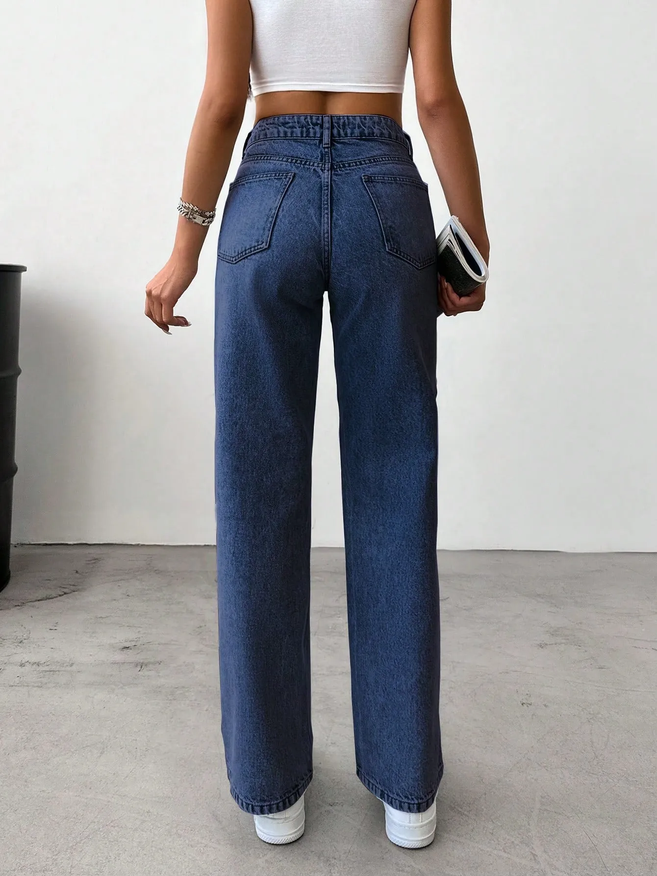 Zenfit High-Rise Straight Denim