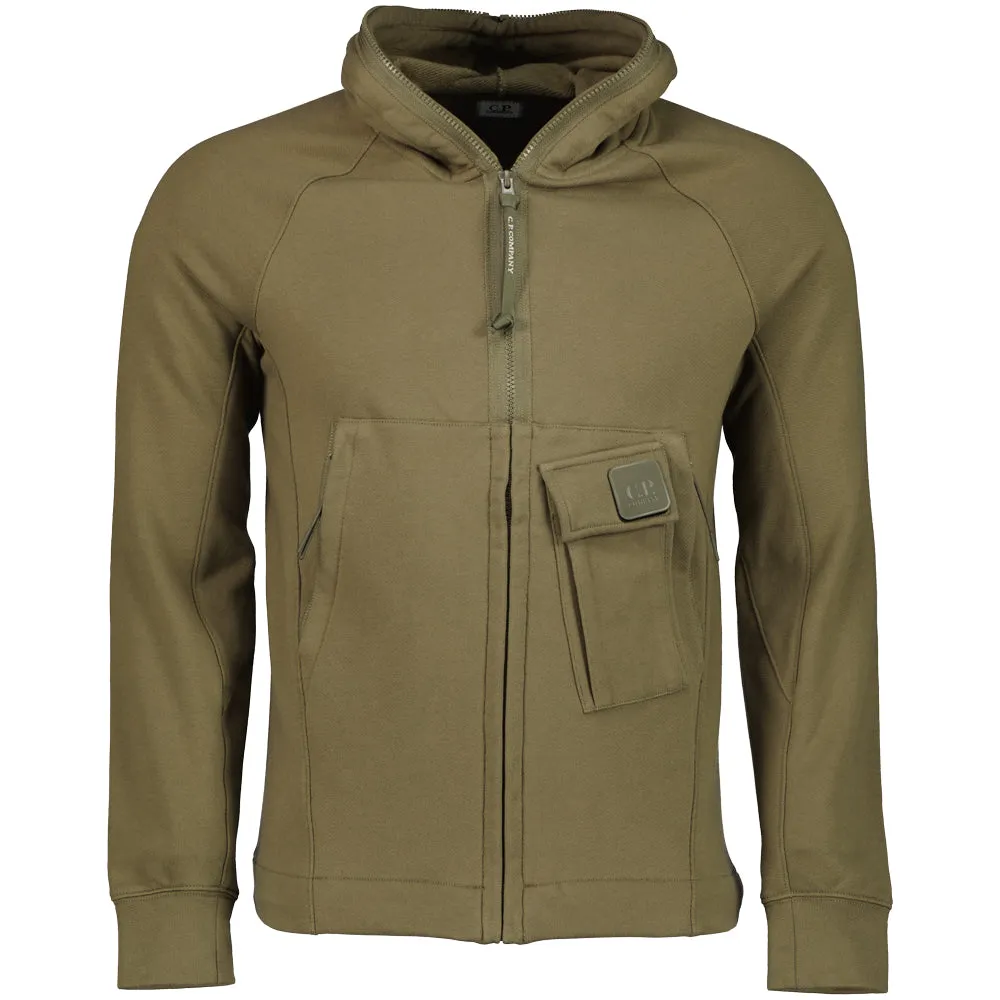 Zip-Up Hooded Sweatshirt