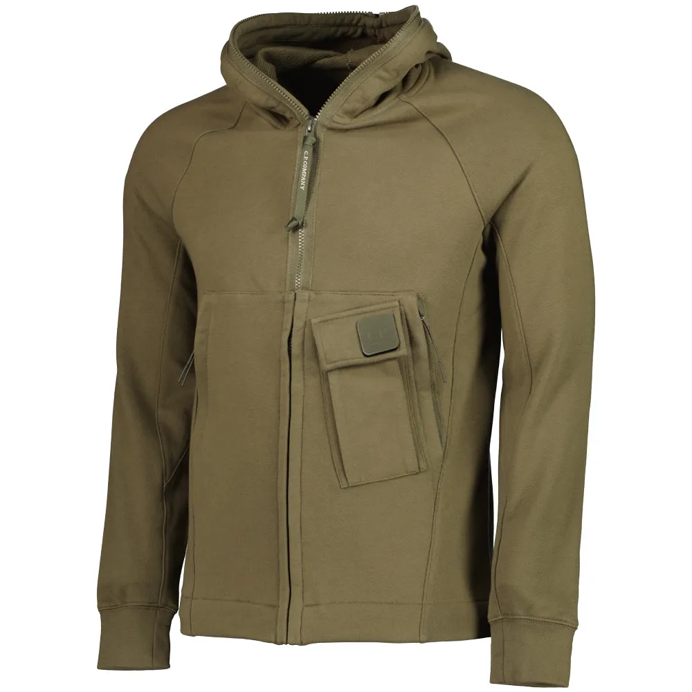 Zip-Up Hooded Sweatshirt